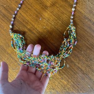 Funky beaded necklace